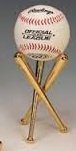 Brass BaseBall Holder - Ball not included