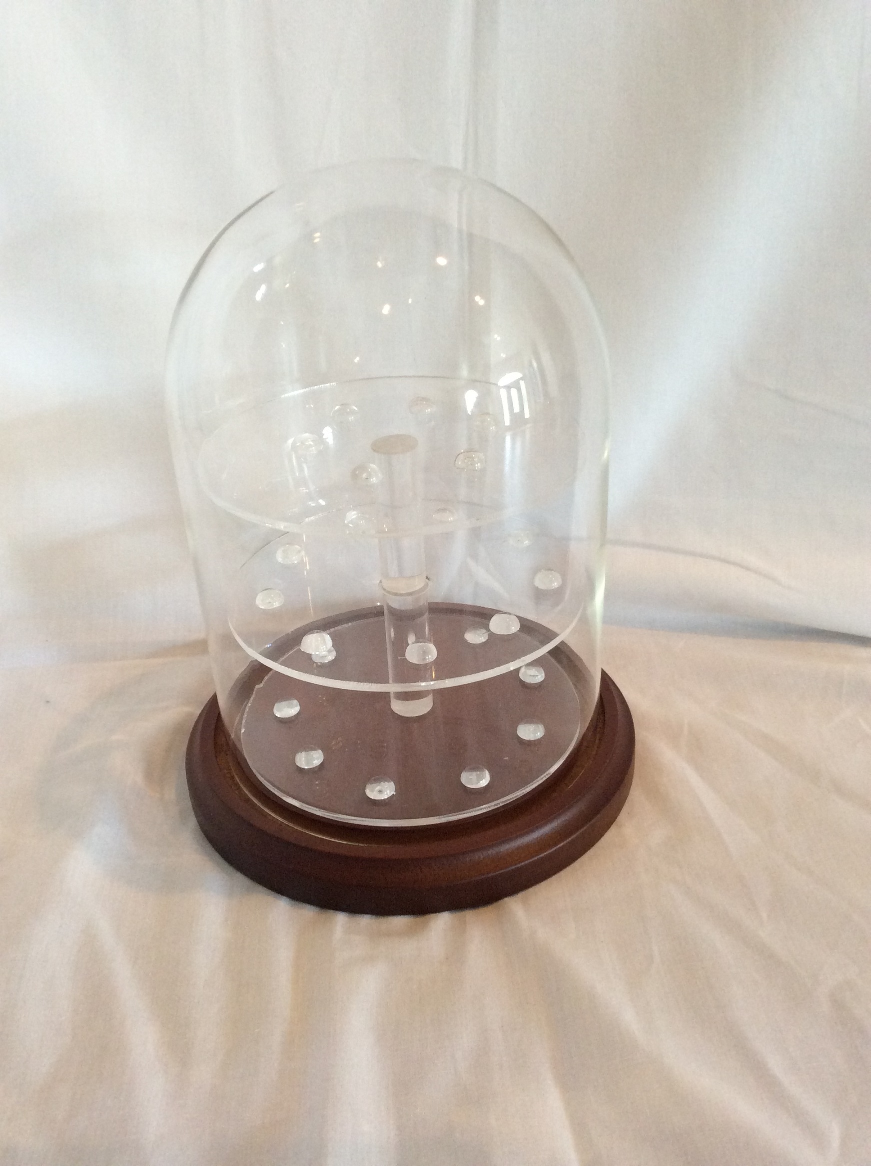 Med. Glass Display Dome for Collectible Thimbles 5.5 x 8