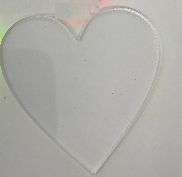 Acrylic or Wood Hearts Acrylic or Wood Hearts