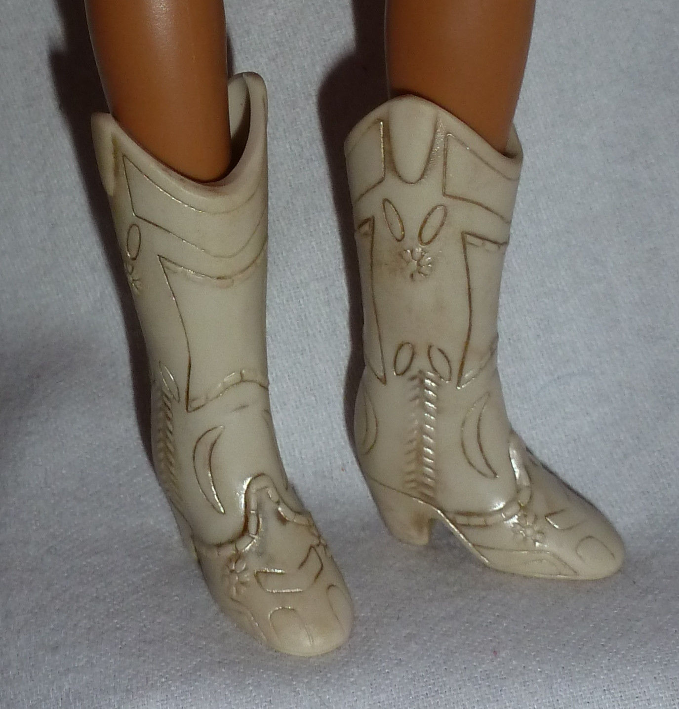 DISNEY PLAY ALONG HANNAH MONTANA ORNATE COWBOY BOOTS FITS BARBIE