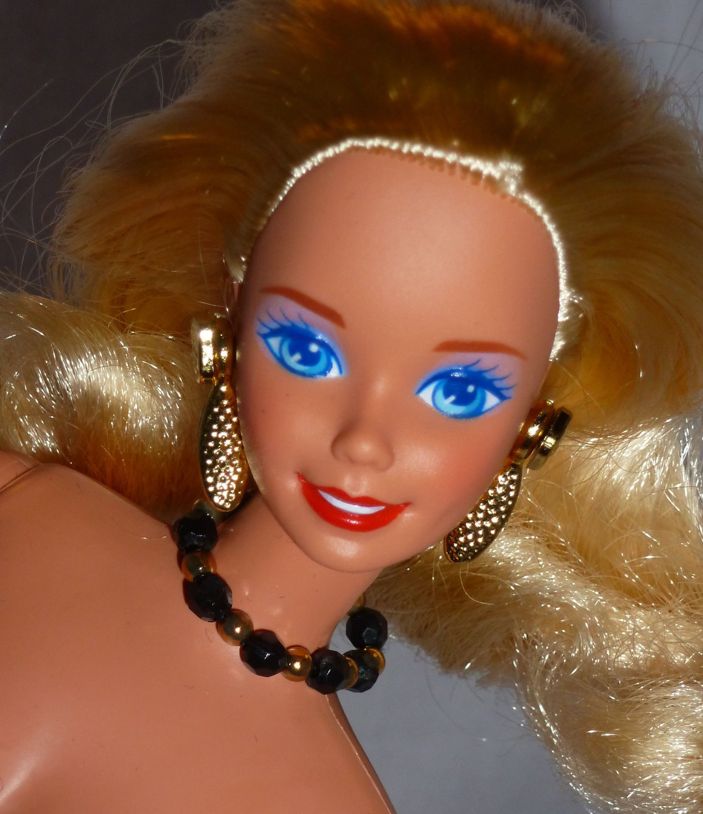 NUDE GOLDEN BLONDE BLUE EYES SPIEGEL SUPERSTAR BARBIE DOLL