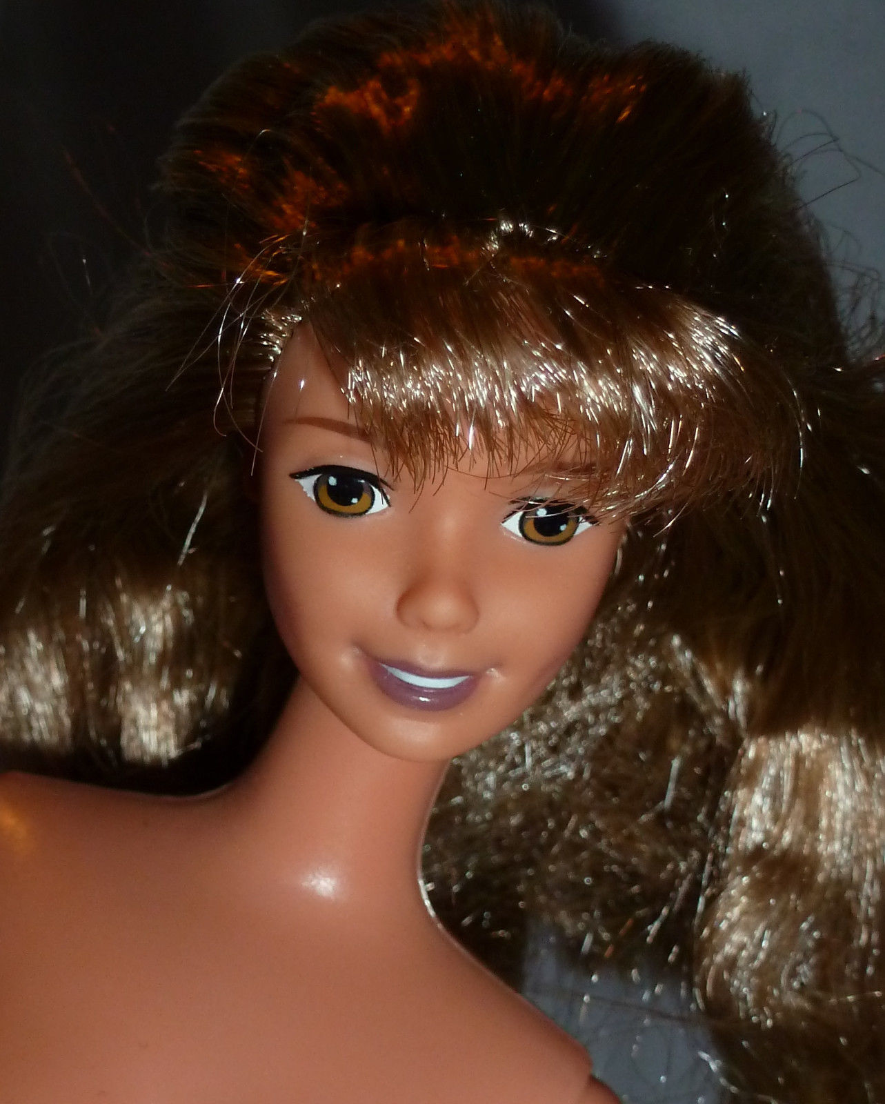 NUDE DARK BLONDE BRUNETTE HAZEL EYE CALVIN KLEIN SUPERSTAR DOLL