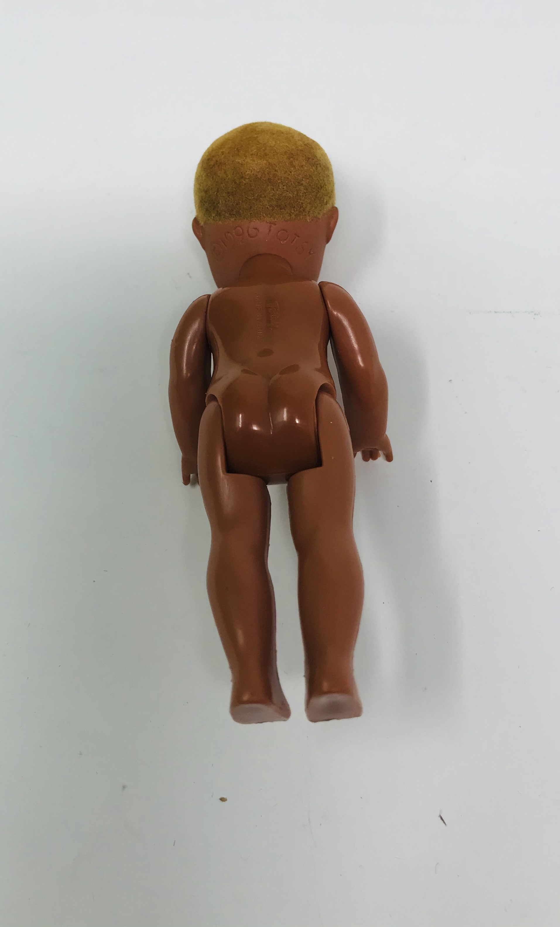 Totsy Boll Doll with Blonde Flocked Hair #dt2005