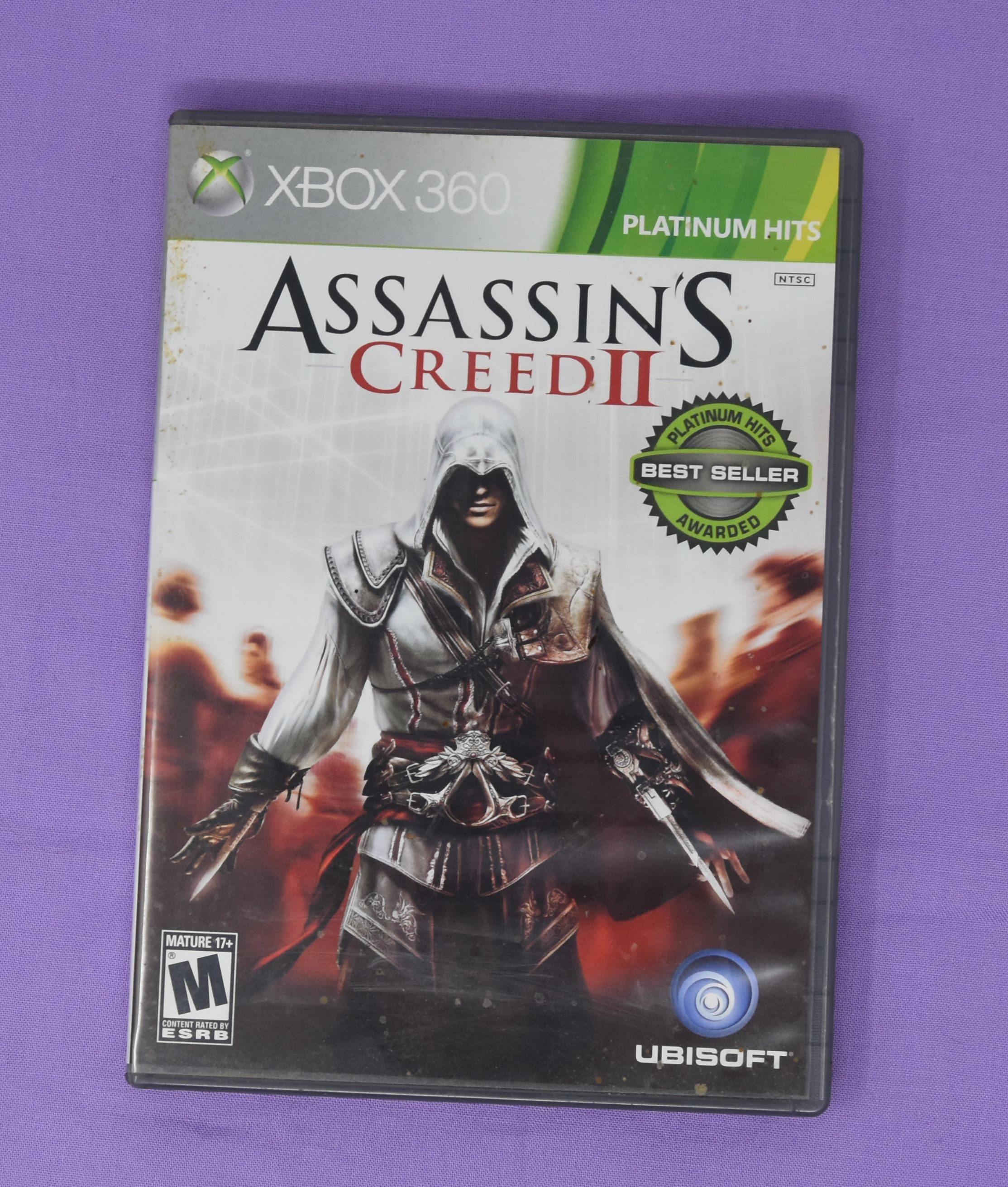 Assassin's Creed II - Preowned, case, instruction book, cd