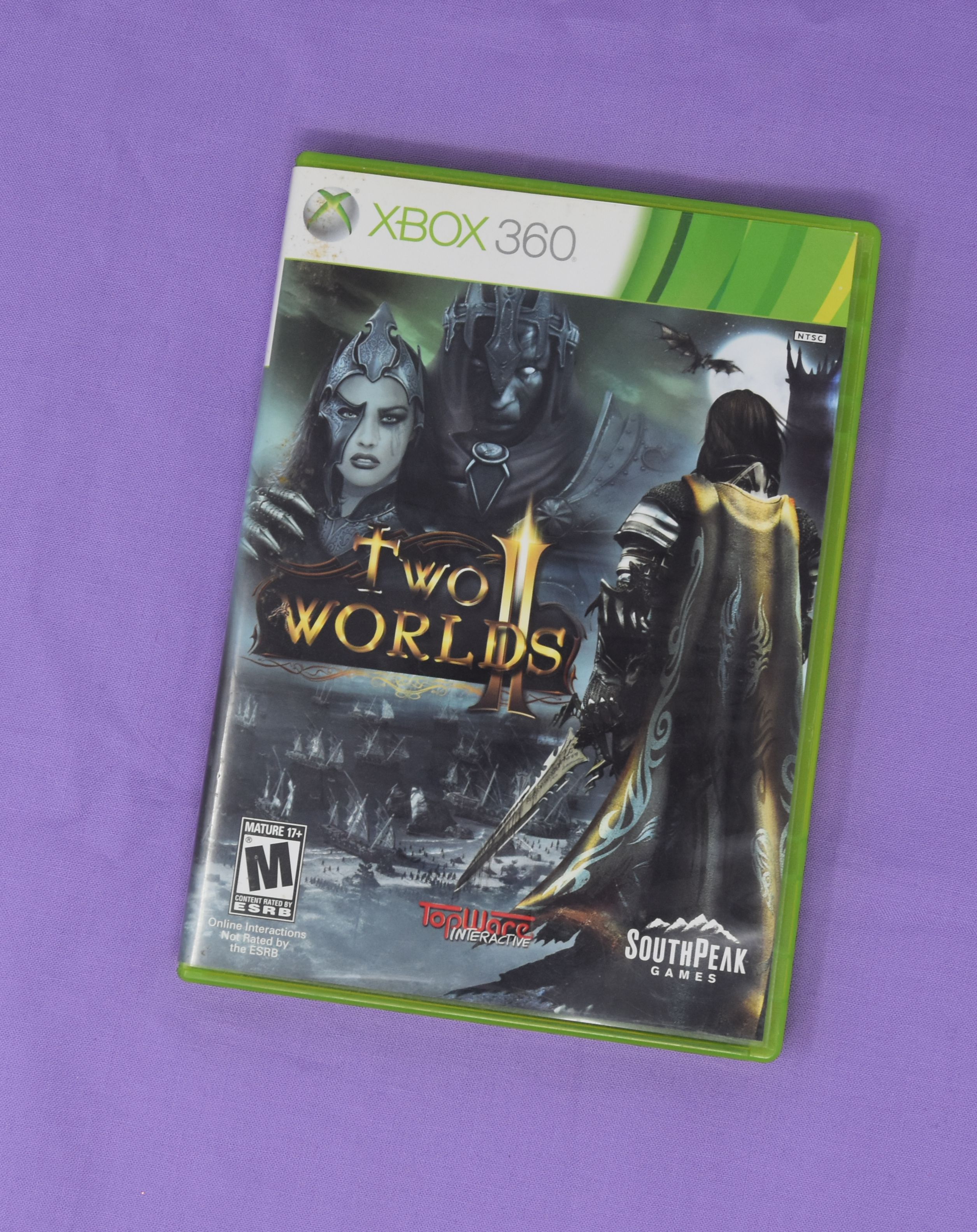Two Worlds II, xbox360 - Preowned, case, instruction book, cd