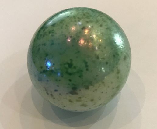 Mega Marbles Green Astroid 35mm or 1 3/8" Marbles