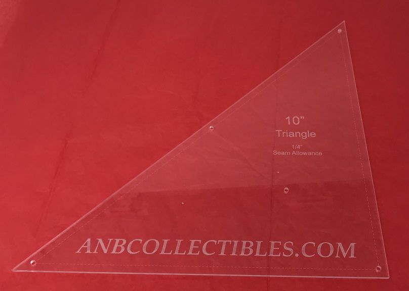 1" Triangle Quilting Template