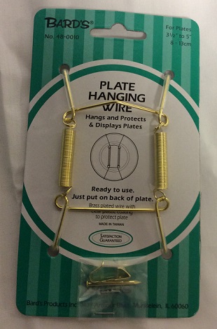 Plate or Saucer Hanging Wire 3.5’’ - 5’’ #48-0010